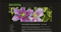 Desktop Screenshot of gartentuer.at